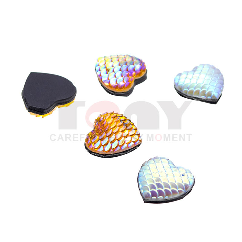 16mm Resin Heart Magnets