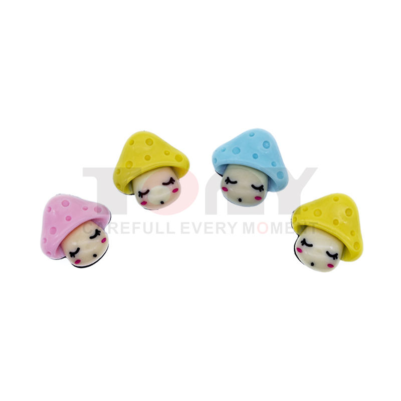 Mushroom Girl Resin Magnets